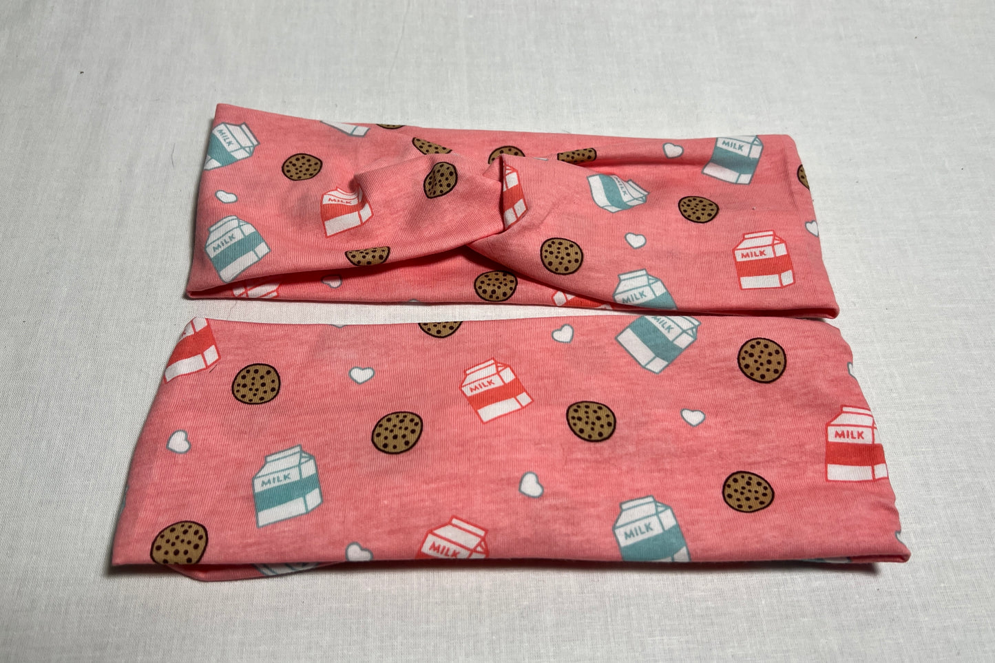 Milk & Cookies Knotted Stretch Headband
