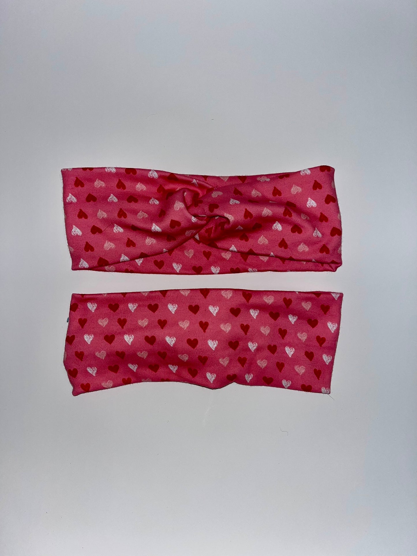 Pink Mini Hearts Headband