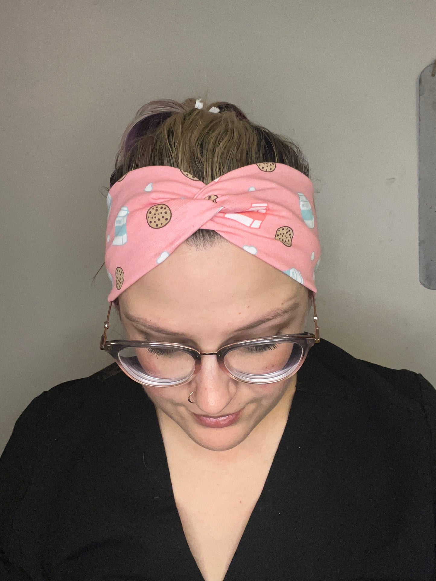 Milk & Cookies Knotted Stretch Headband