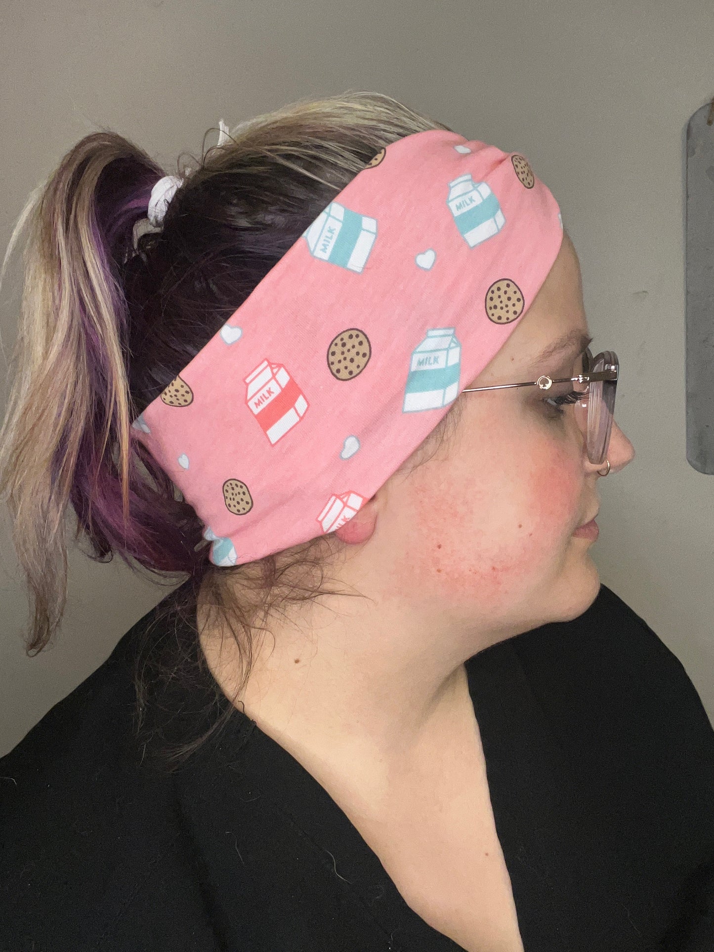 Milk & Cookies Knotted Stretch Headband